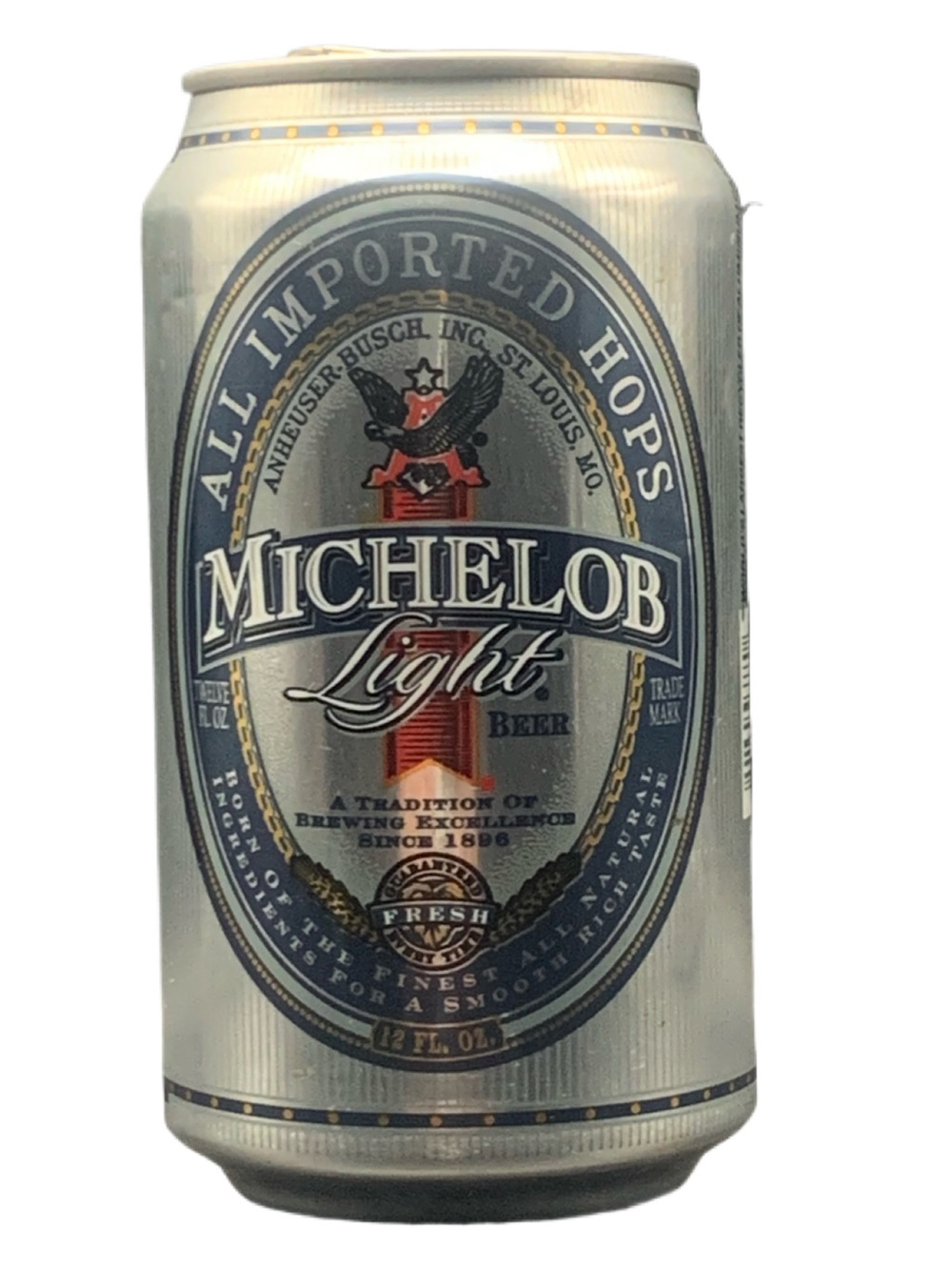 Vintage Beer Can Michelob Light Beer All Imported Hops Tab Empty Aluminum Can